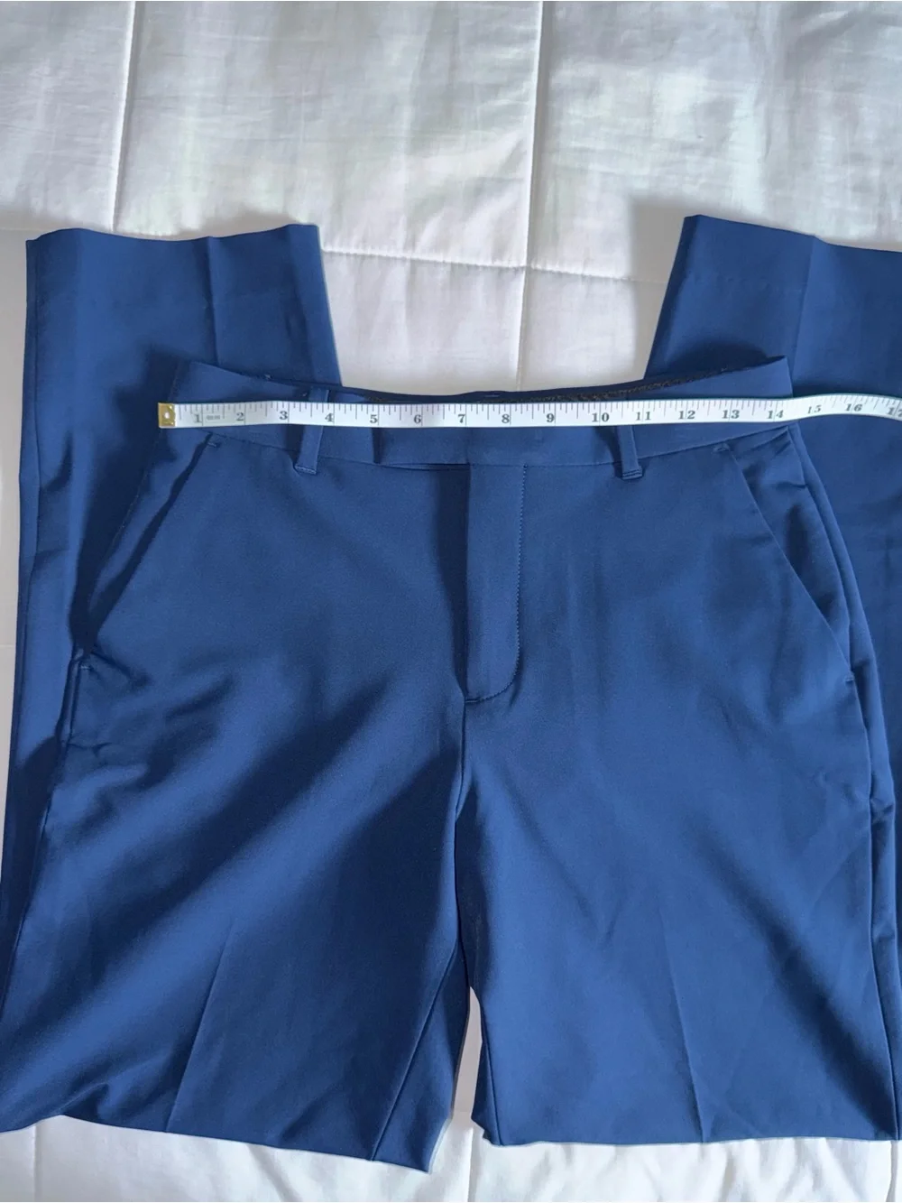 Boys Calvin Klein Navy Tailored Dress Pants - 16